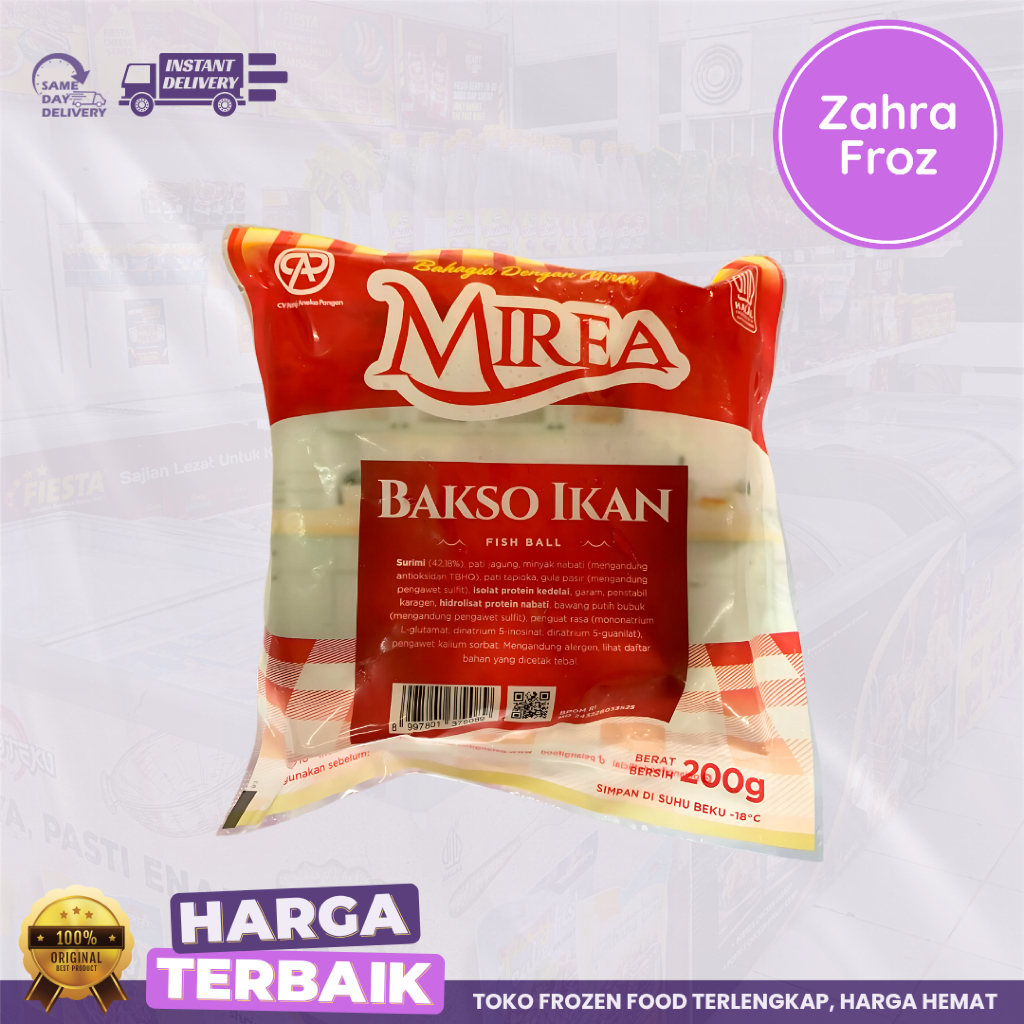 

MIREA BAKSO IKAN 200 GR