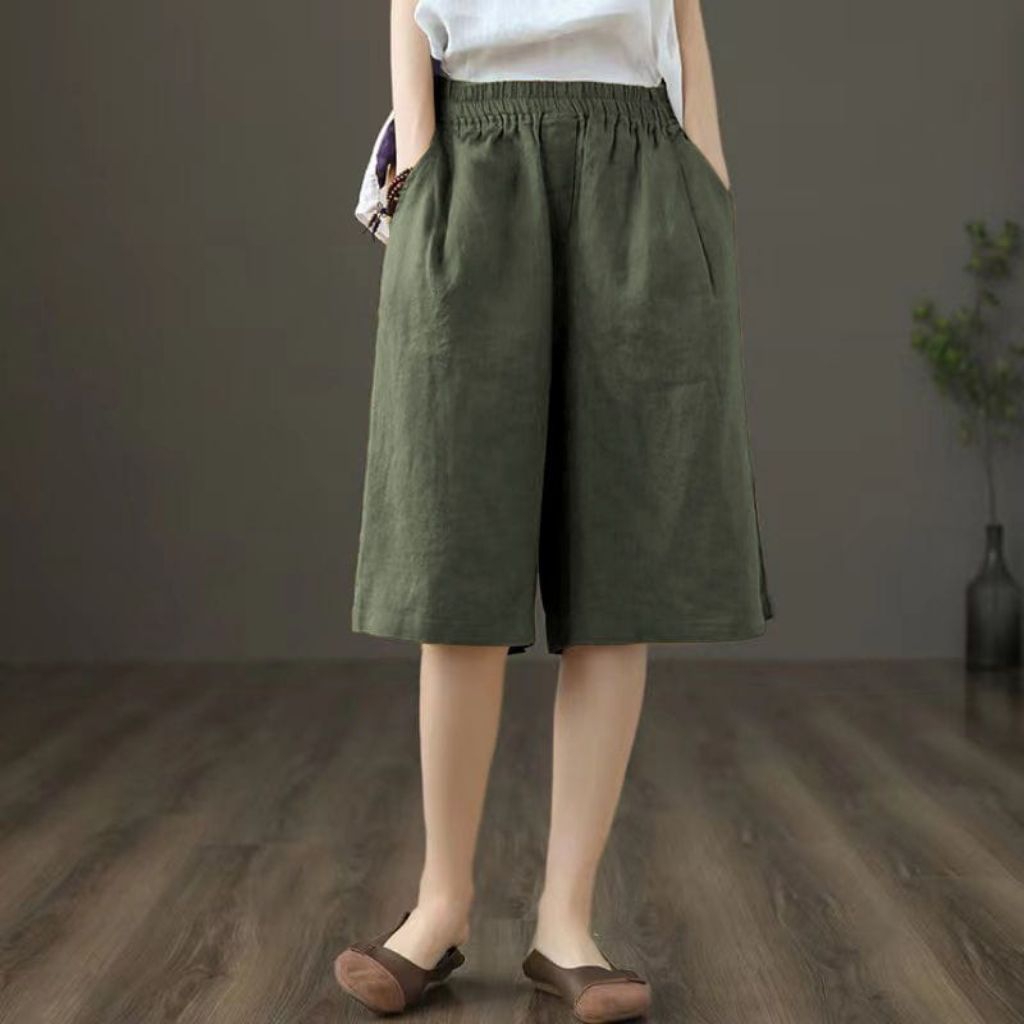 Celana 3/4 Wanita / Celana Kulot Wanita
