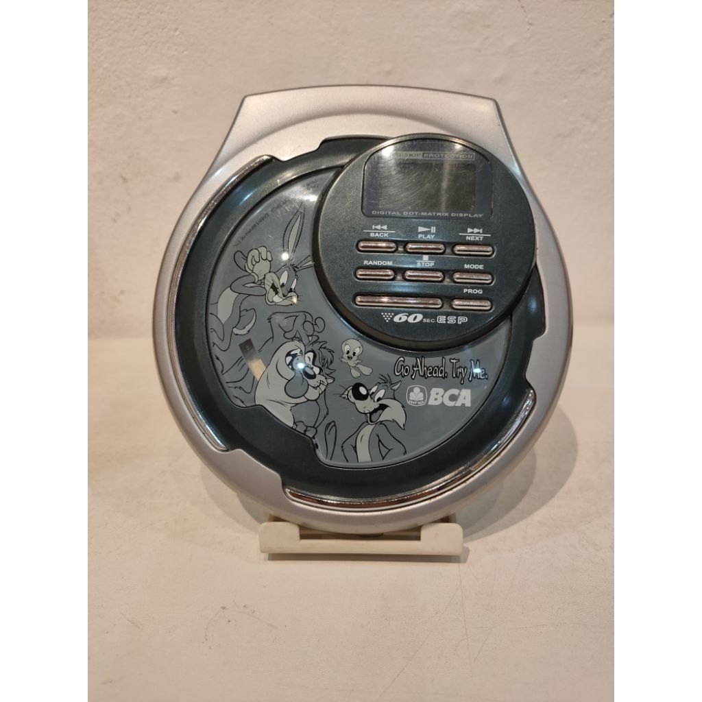 Discman BCA - Looney Tunes Series // Portable Walkman CD player