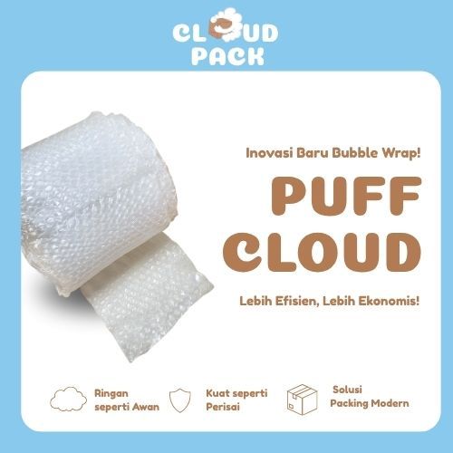 

Cloud Pack Puff Cloud / Bubble Wrap Air Bag Cushion 10meter