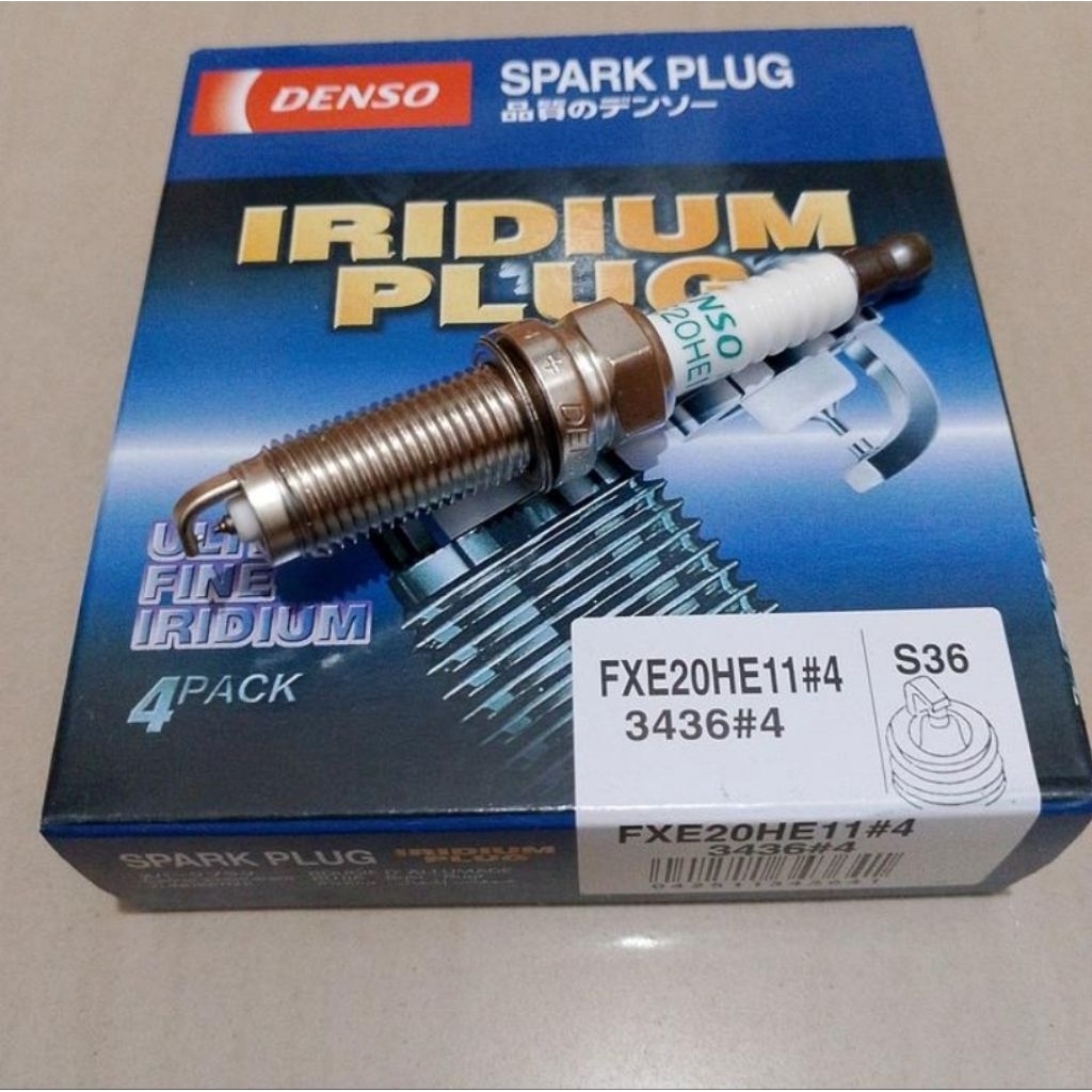 Busi Iridium Denso FXE20HE11 Livina Xtrail Juke