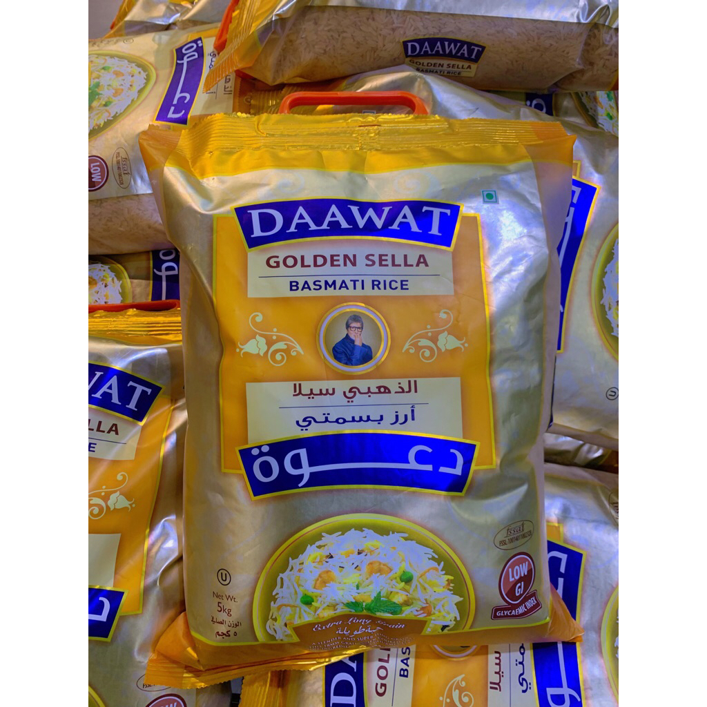 

Beras Basmati 5kg Daawat Grade Premium AAA