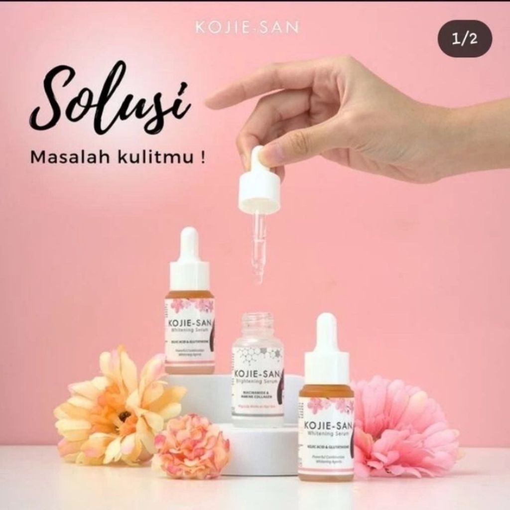 KOJIE SAN Brightening Serum dan KOJIE SAN Acne Serum