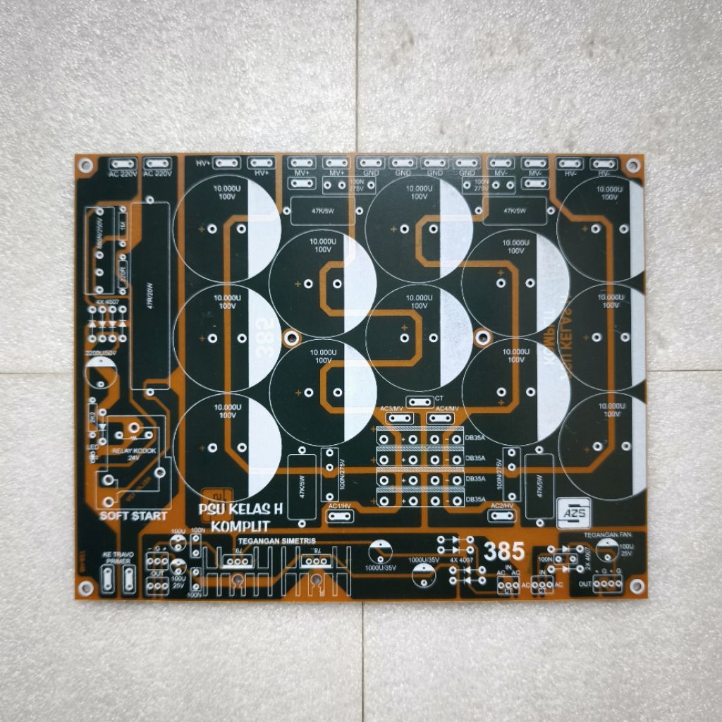 PCB Elco PSU 12 Elco Class H Class HD Komplit