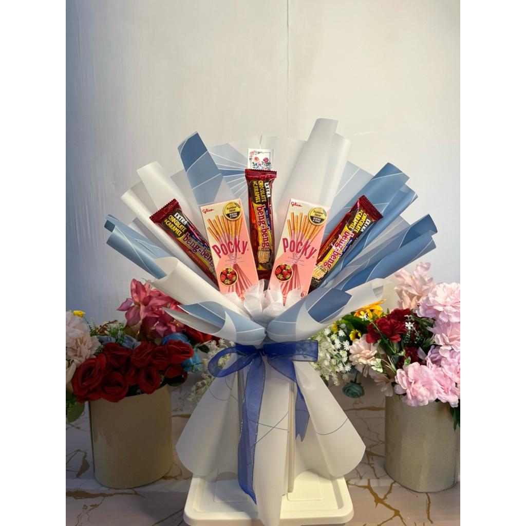 

Buket snack | hadiah ulang tahun | wisuda | valentine
