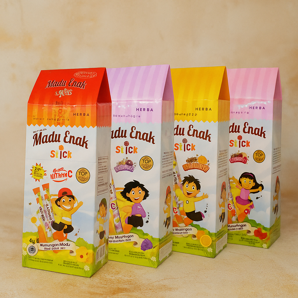 

[PROMO] Herba Madu Enak Stick Isi 20 Stick Per Box Madu + Vitamin C