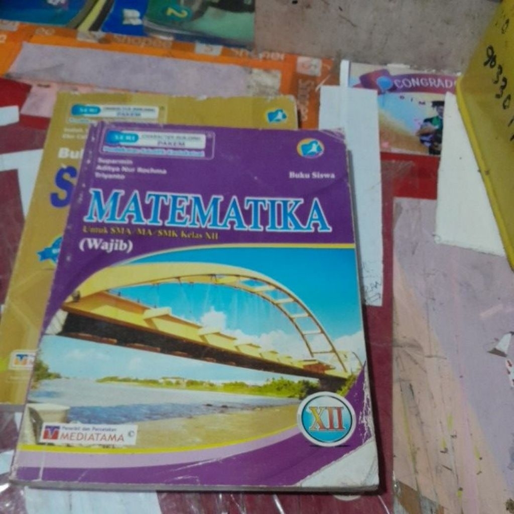 BUKU MATEMATIKA UNTUK SMA/MA/SMK KELAS XII/12/3  KURIKULUM 2013 PENERBIT MEDIATAMA