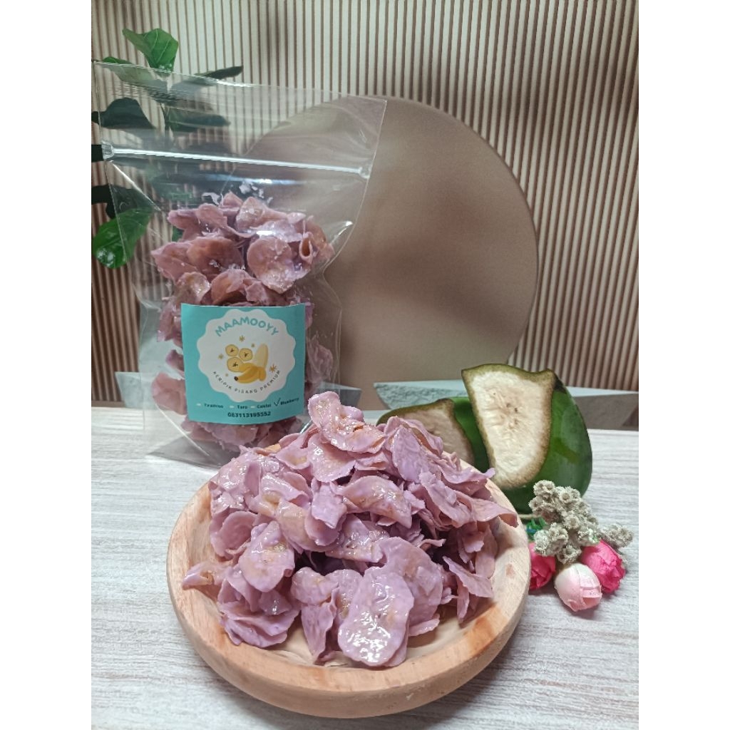 

Kripik Pisang Lumer Renyah BLUEBERRY