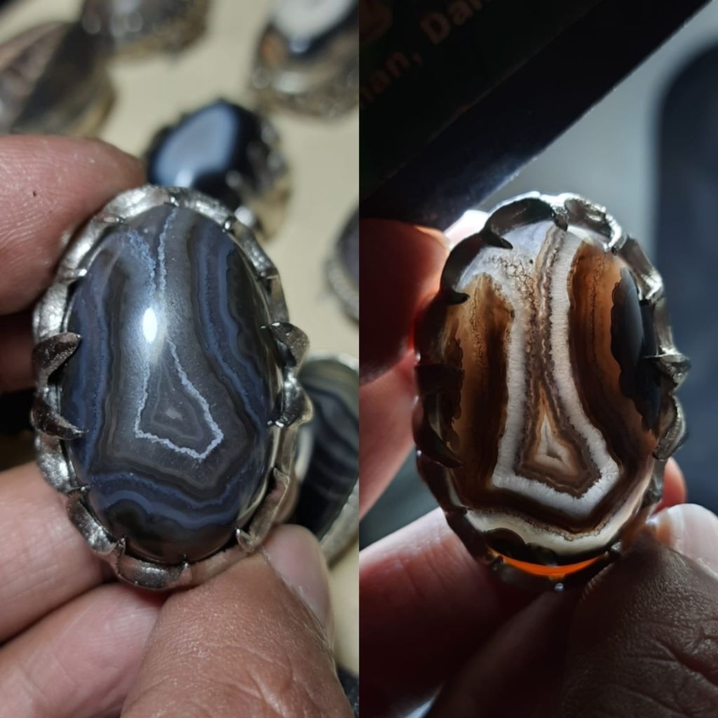 Batu akik lam alif super