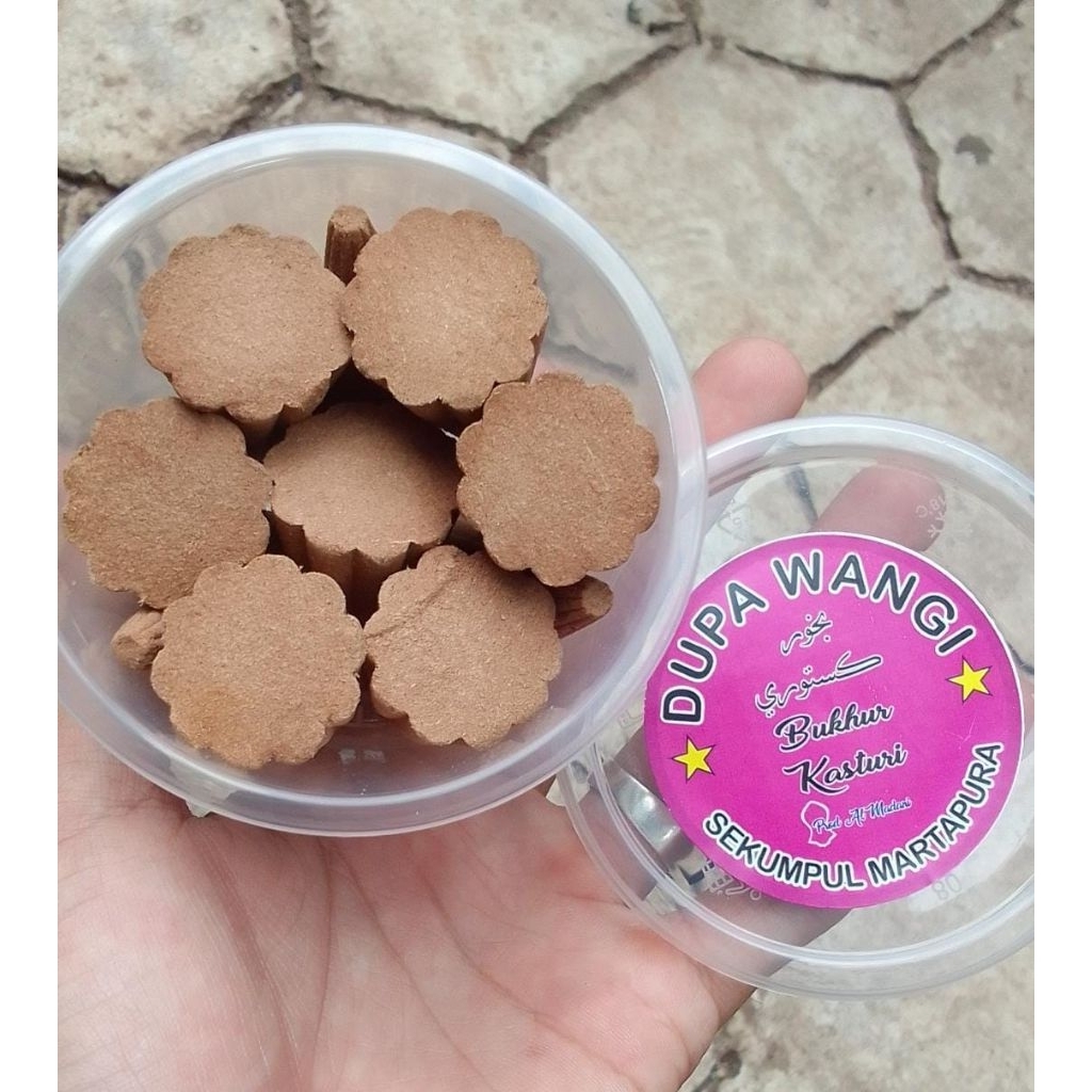 dufa gaharu kerucut kasturi isi 10 biji