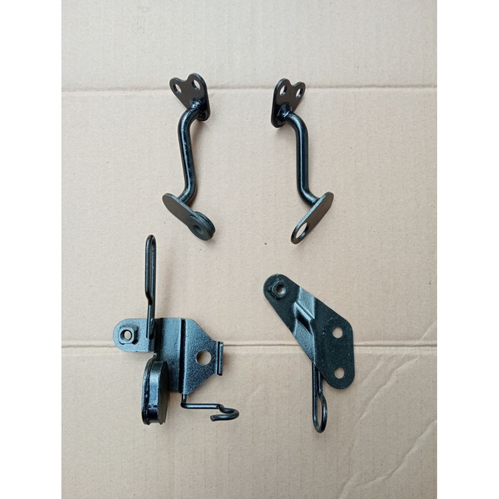 briket breket dudukan fairing bawah set kawasaki ninja rr new bekas original