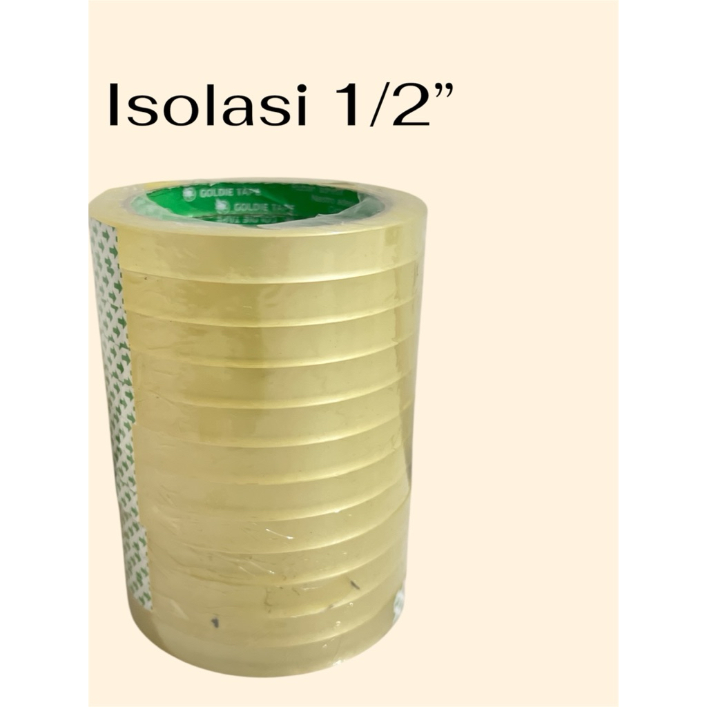 

Isolasi /selotip bening 70 yard