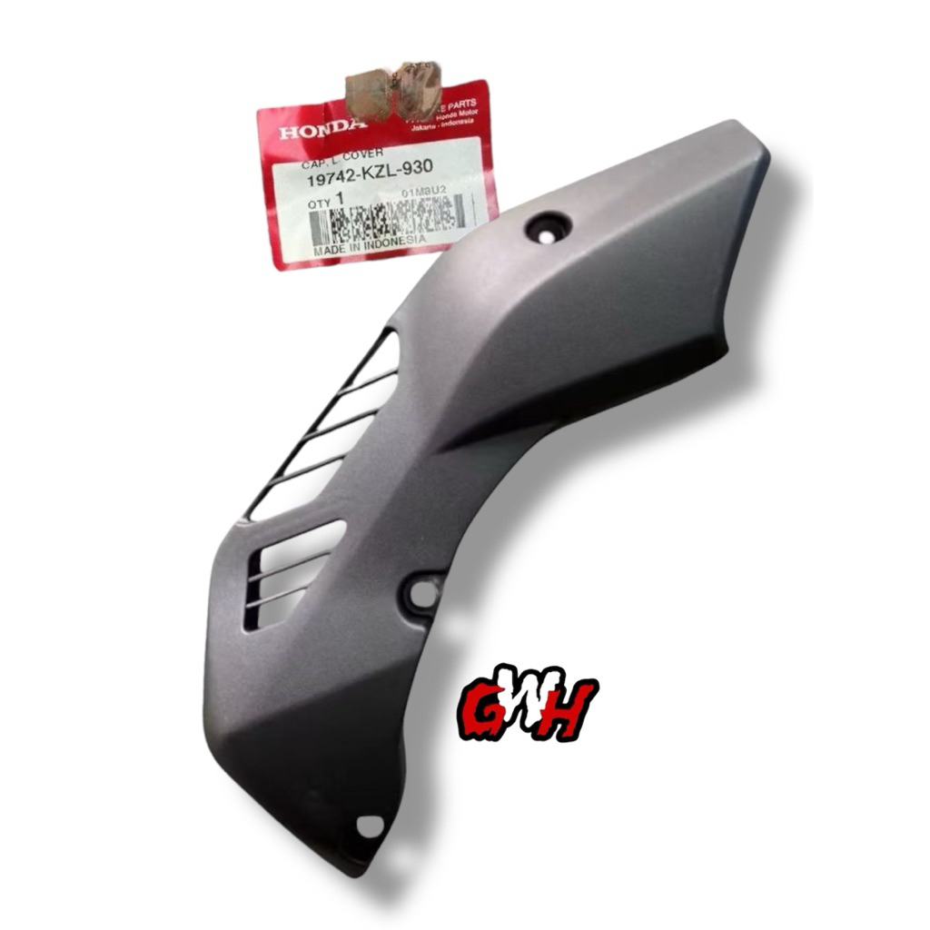 CAP L HONDA SPACY KARBU KARBU LAMA FI TUTUP COVER BAK CVT ORI AHM 19742-KZL-930 cover cvt spacy ori 