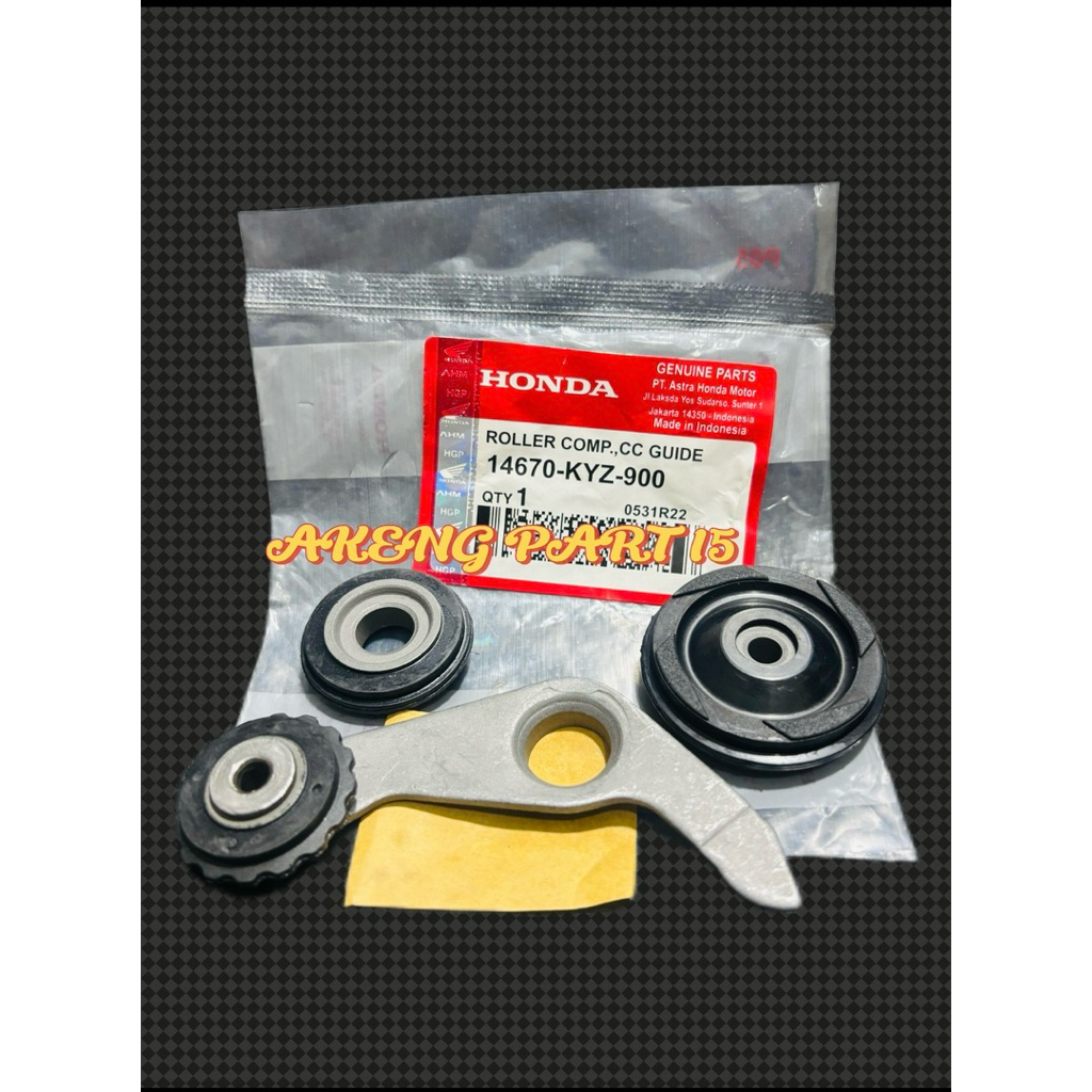 Rol Keteng Set Honda KYZ Supra x 125 Fi Helm in Blade 125 Fi ORI