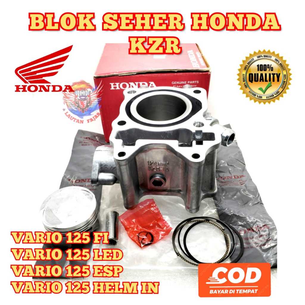 Blok seher Honda KZR Vario 125 fi old 2012 - 2015 Vario esp vario 125 helm in block seher  original