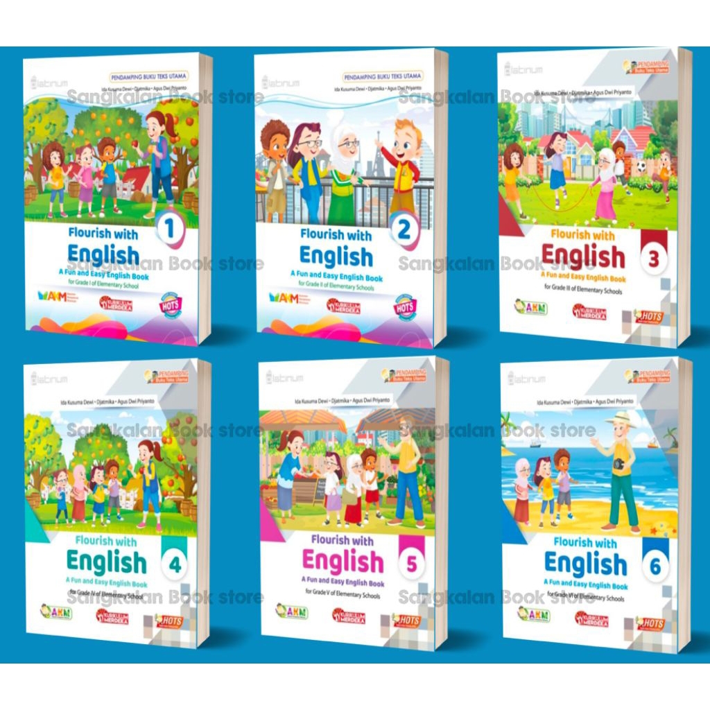 Bahasa Inggris SD 1,2,3,4,5,6KSP Kurikulum Merdeka 2025 Tiga Serangkai Platinum Hots