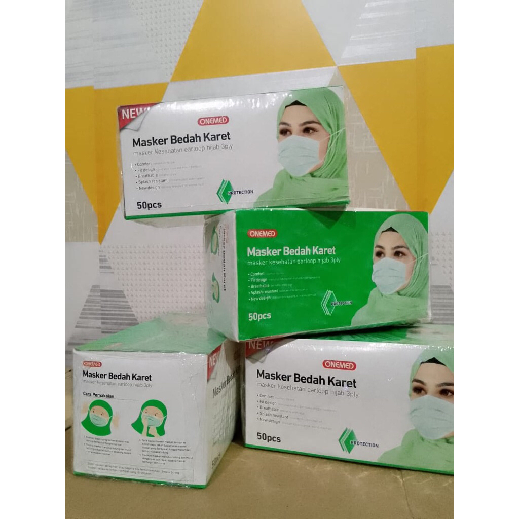 Masker hijab onemed