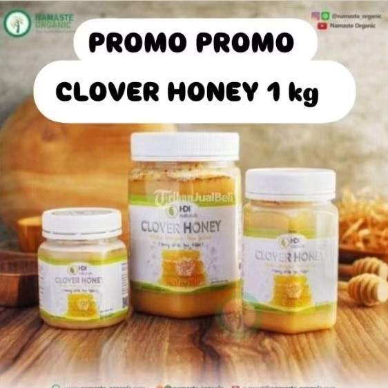 

CLOVER HONEY 1KG EXP 2028 STOK BARU