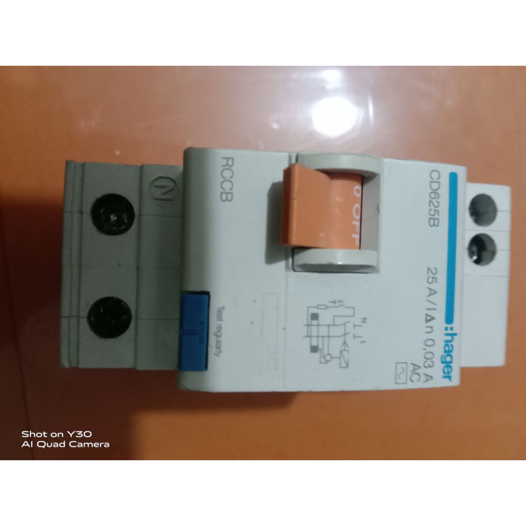 rccb25a 1pas komponin panel