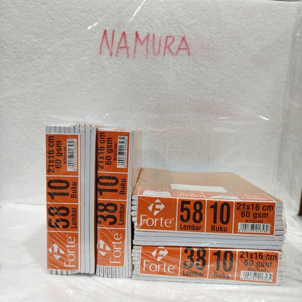

1 Pak Buku Tulis Cover Coklat 38 Lembar 58 Lembar