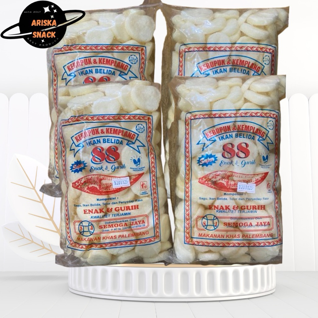 

Kerupuk Ikan Palembang Kerupuk Palembang Kemasan Pack Rasa Gurih Renyah ARISKA SNACK