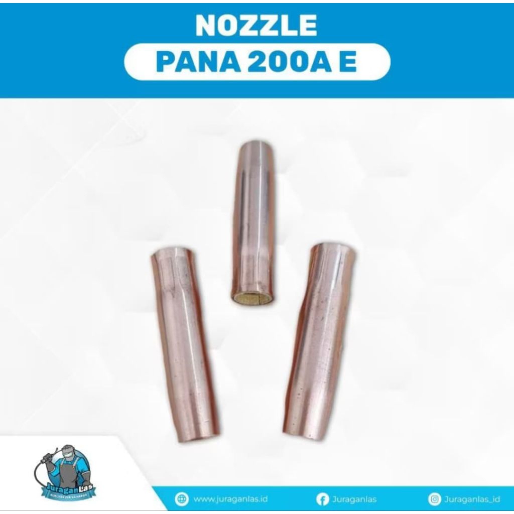 Connical Nozzle Nosel Selongsong Stang Las Mig model Pana 200A E