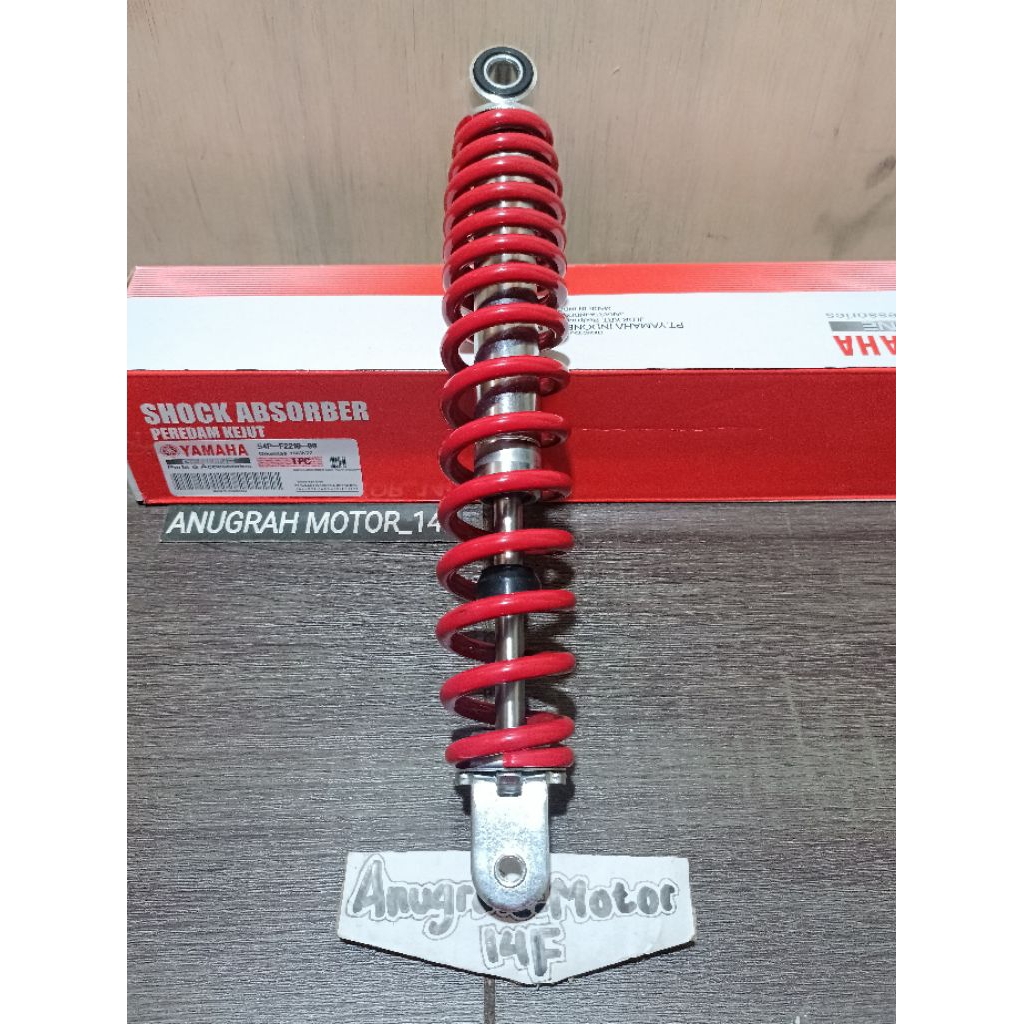 Shockbreaker Belakang  Fino Xeon Lama Mio Smile Sporty Merah
