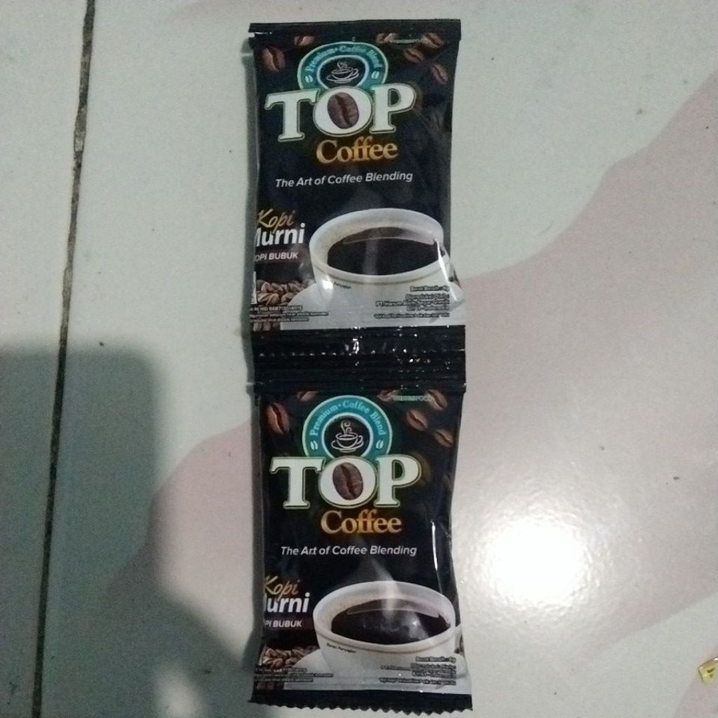 

Top coffee mini kemasan 6gr (2 pcs)