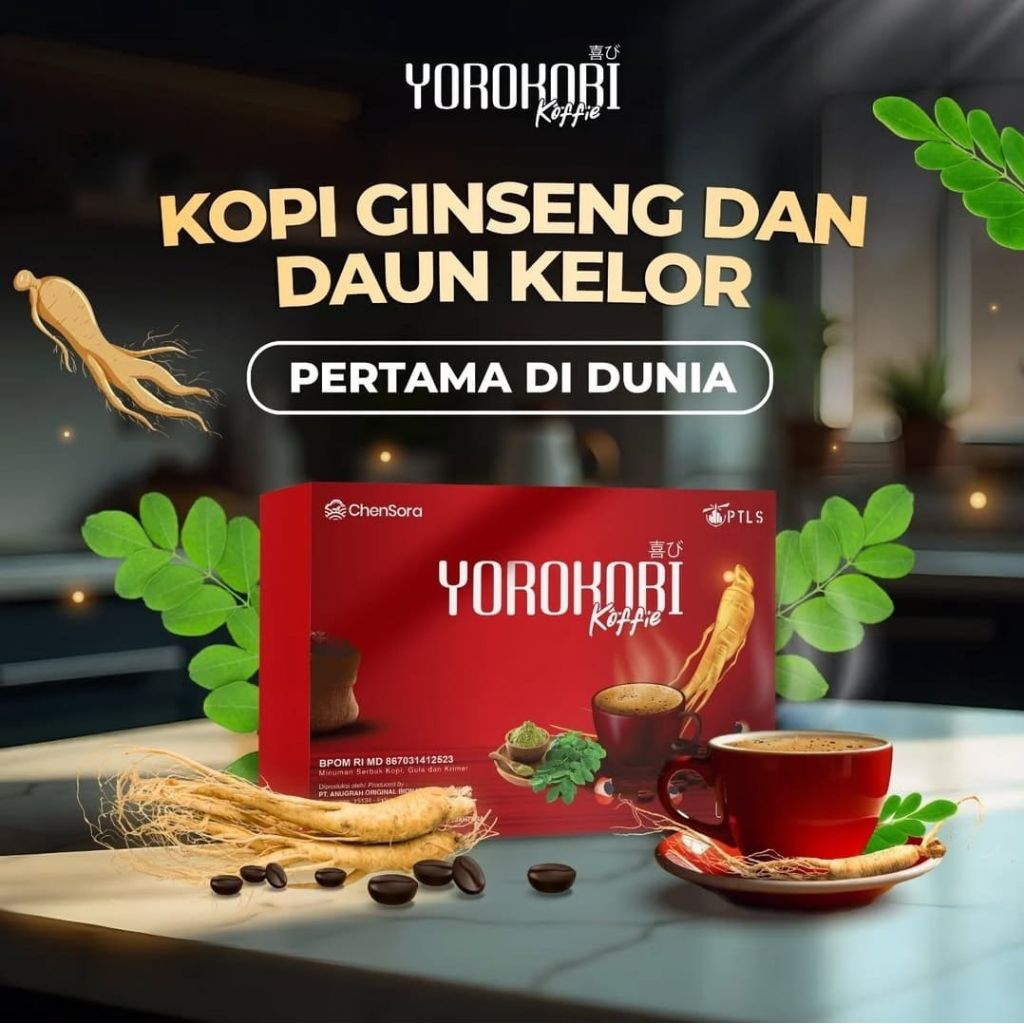

Yokorobi Koffie Original Kopi Herbal Jaga Stamina Secara Maksimal