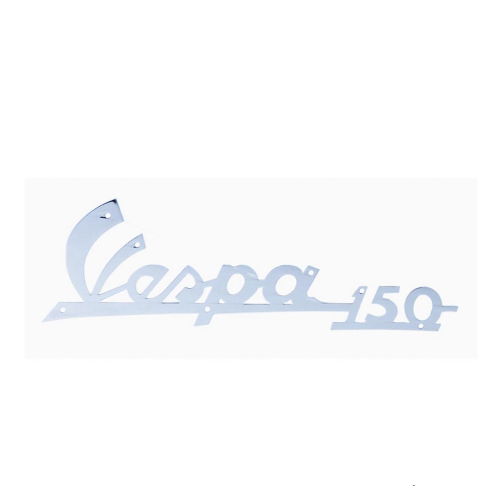 emblem logo badge cif italy vespa vbb 150 original