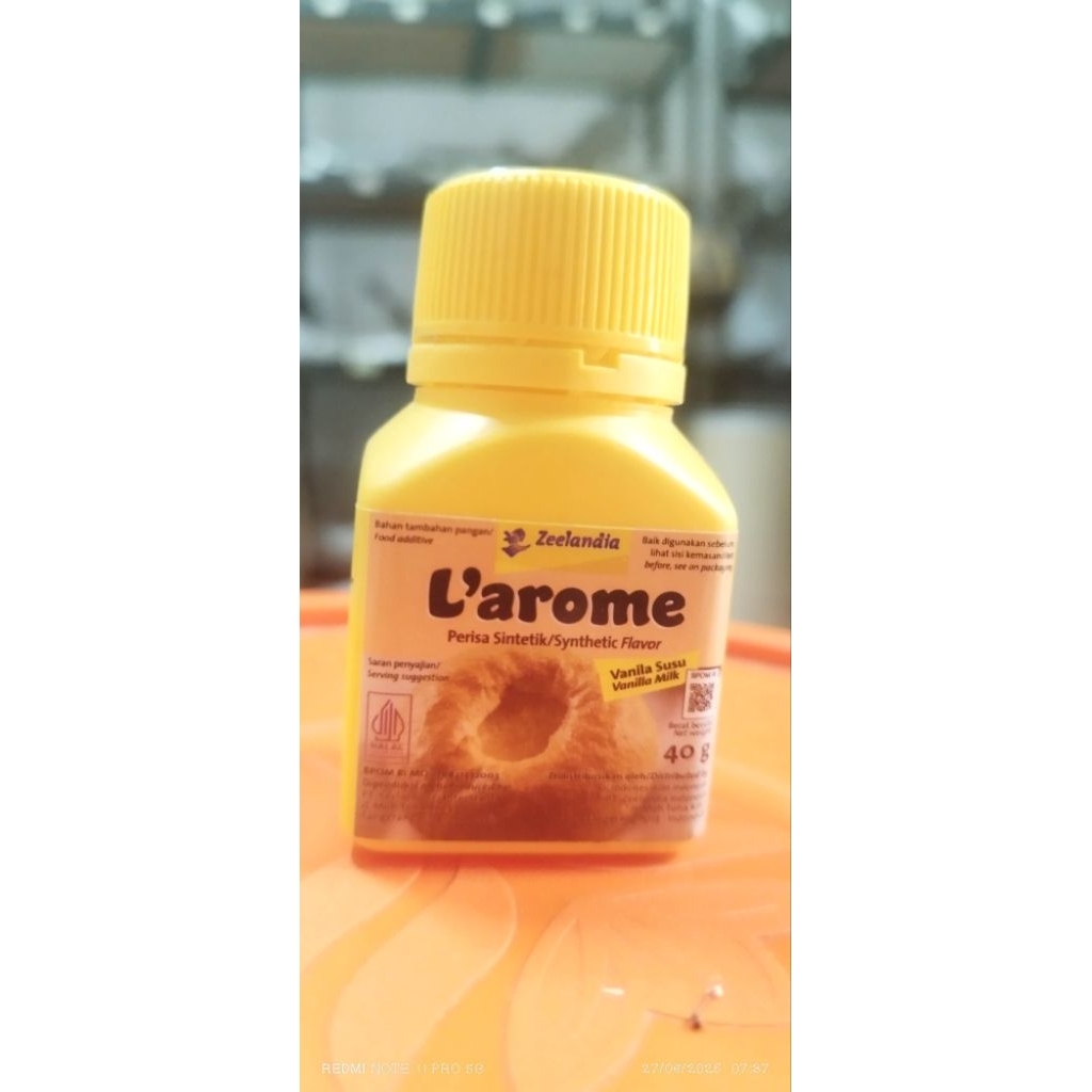 

Larome Vanilla Susu 40gr