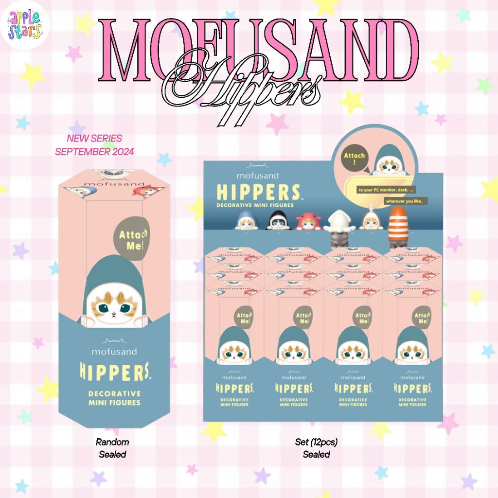 [READY STOCK SIAP KIRIM] MOFUSAND HIPPERS SERIES ORIGINAL 100% | @applestarsco | BAJU KOSTUM KUCING 