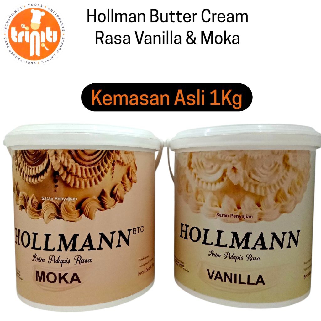 

Hollman Butter Cream Rasa Vanila & Moka 1Kg