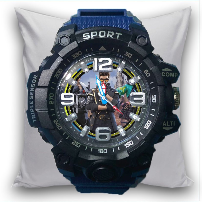 Jam Tangan Anak Laki Laki KARAKTER FREEFIRE FF Termurah SPORT 001