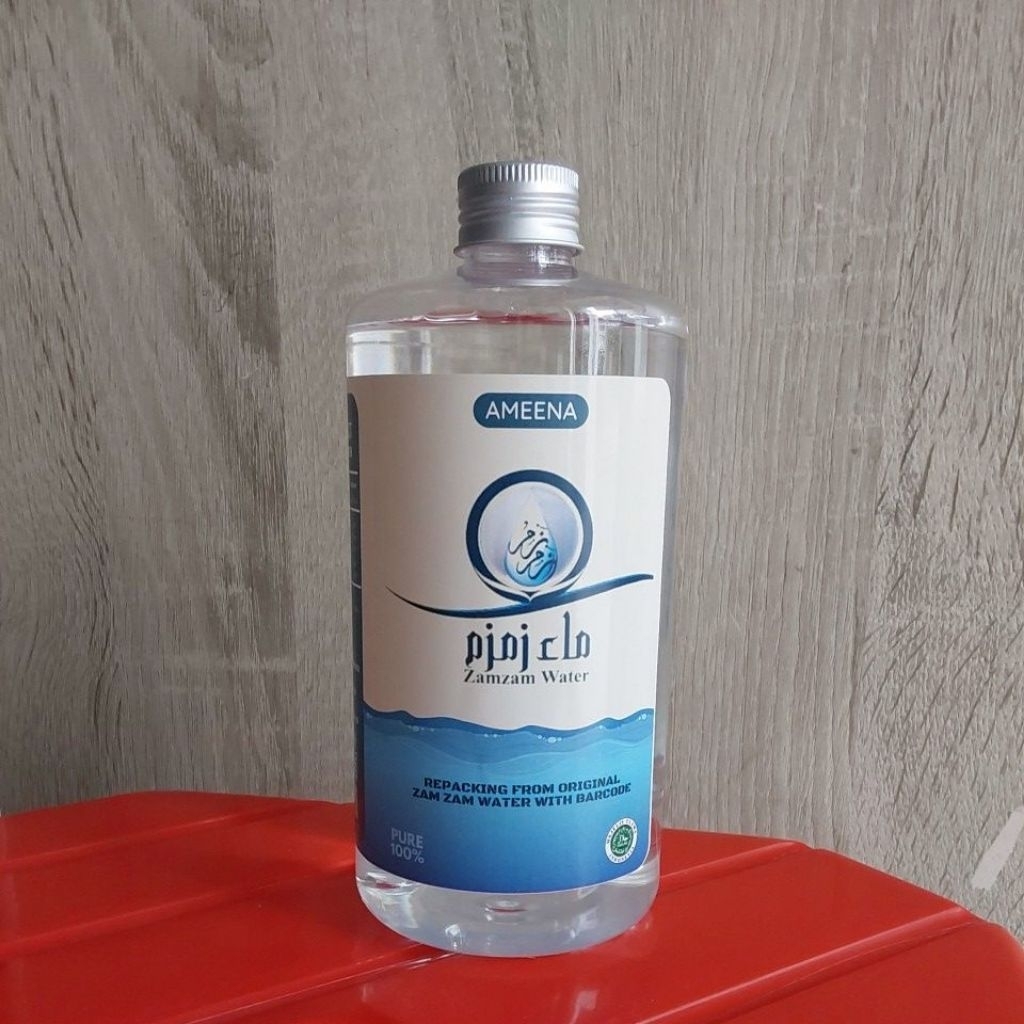 

AIR ZAM ZAM ZAMZAM ASLI ORIGINAL OLEH OLEH HAJI UMRAH UMROH