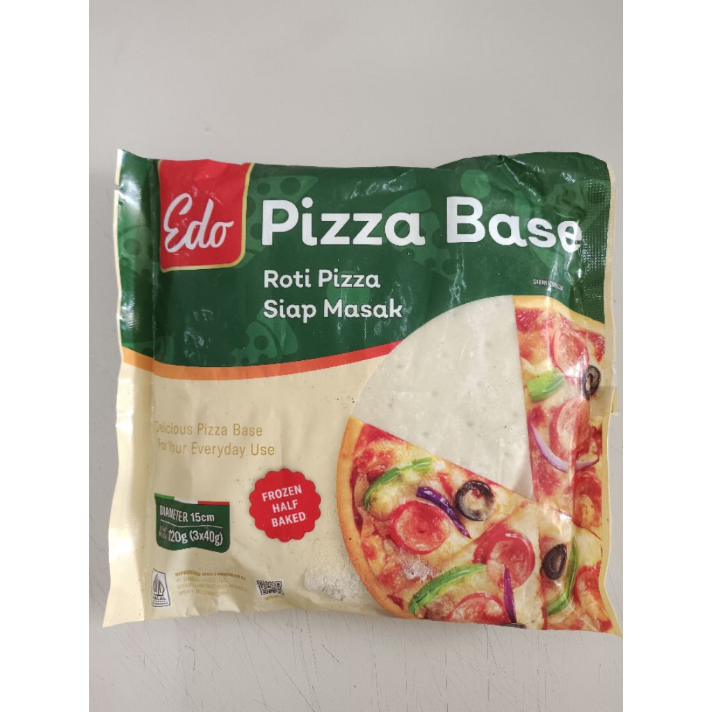 

KULIT PIZZA/PIZZA BASE EDO ISI 3 BIJI UKURAN 15CM