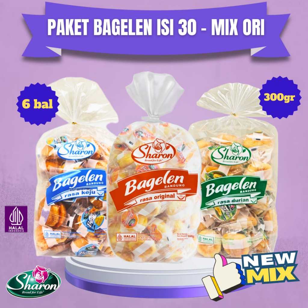 

Paket Bagelen mix aneka rasa dan rasa ori isi 30