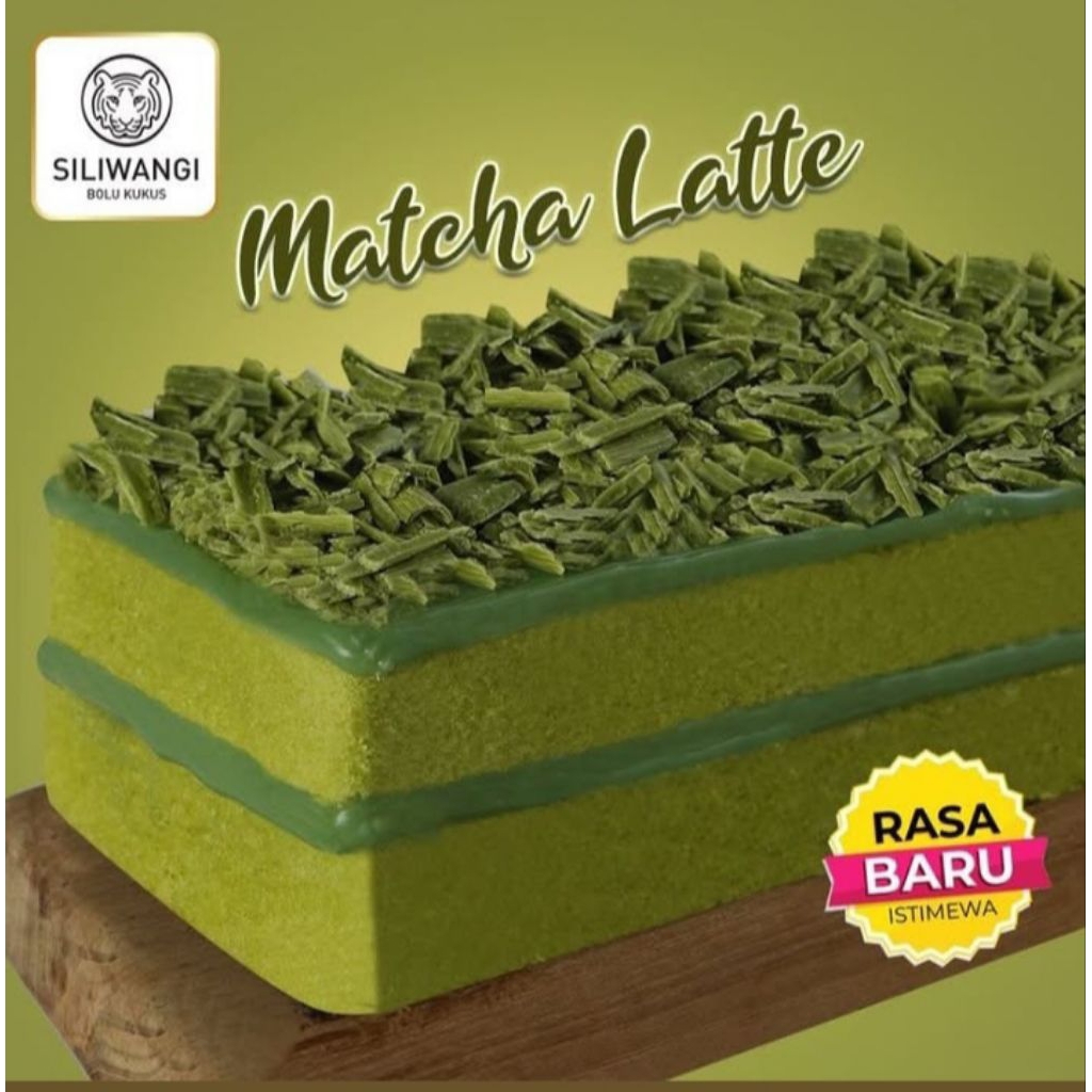 

Bolu Kukus Siliwangi variant Matcha/Green tea