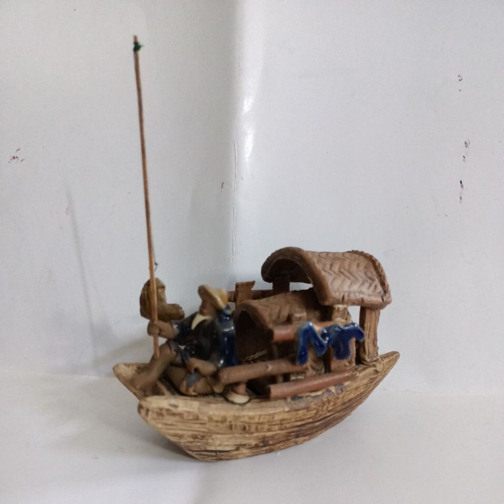 Fishing Man on Boat / Orang Mancing Perahu