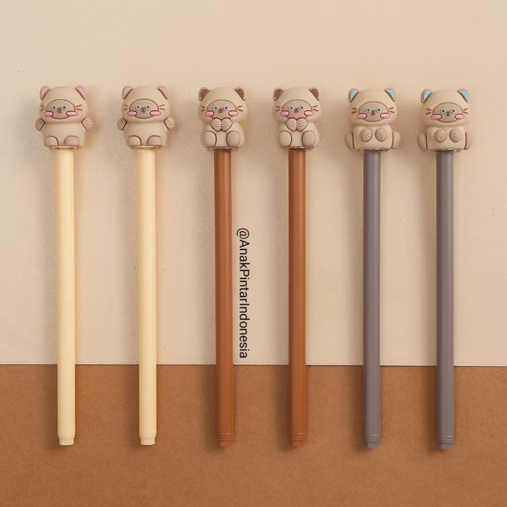 

BOLPEN SESAME CAT CLICK GEL INK PEN [ ZF-3601 ]