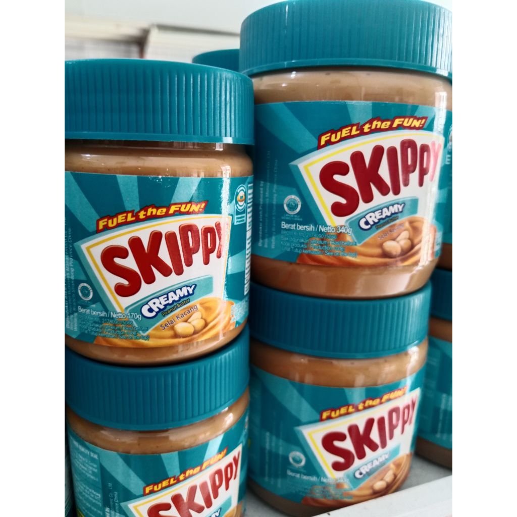 

SKIPPY PEANUT BUTTER CREAMY 170GR, 340GR