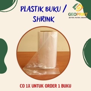 

Tambahan Shrink Buku/Harga Murah/Plastik Buku