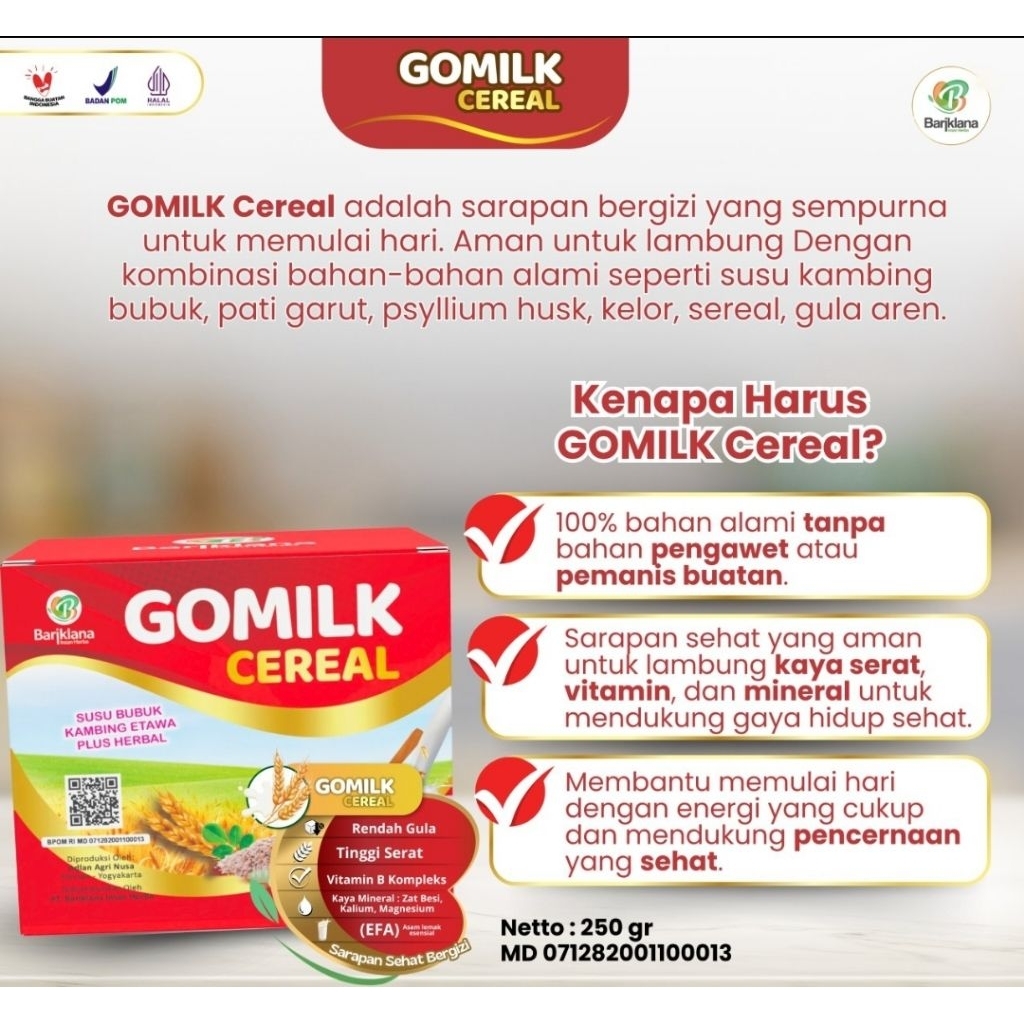 

gomilk cereal