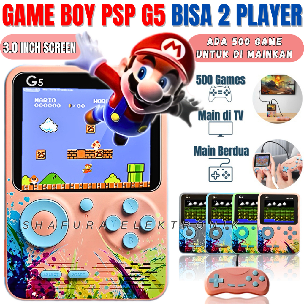 PROMO GAME BOY PVP ISI 500 GAME NINTENDO CONSOL PORTABLE | GAME BOY BISA 2 PLAYER DAN 1 PLAYER BISA 