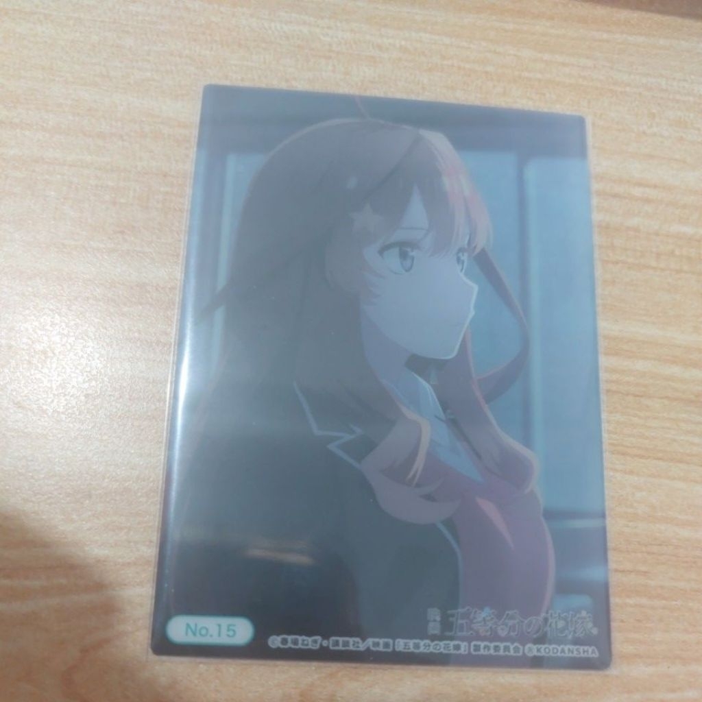 Clearcard Gotoubun no Hanayome Nakano Itsuki movie