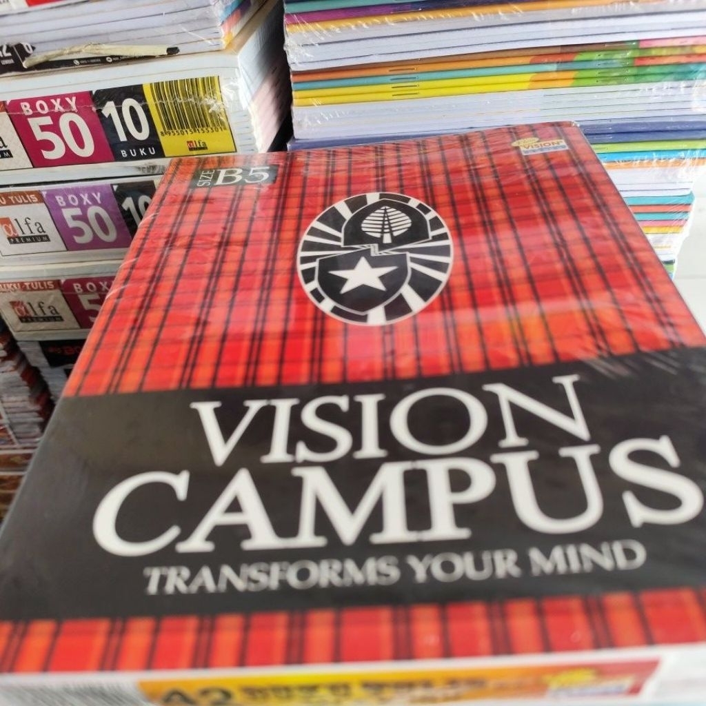 

Buku Tulis BOXY Vision isi 42 Lembar