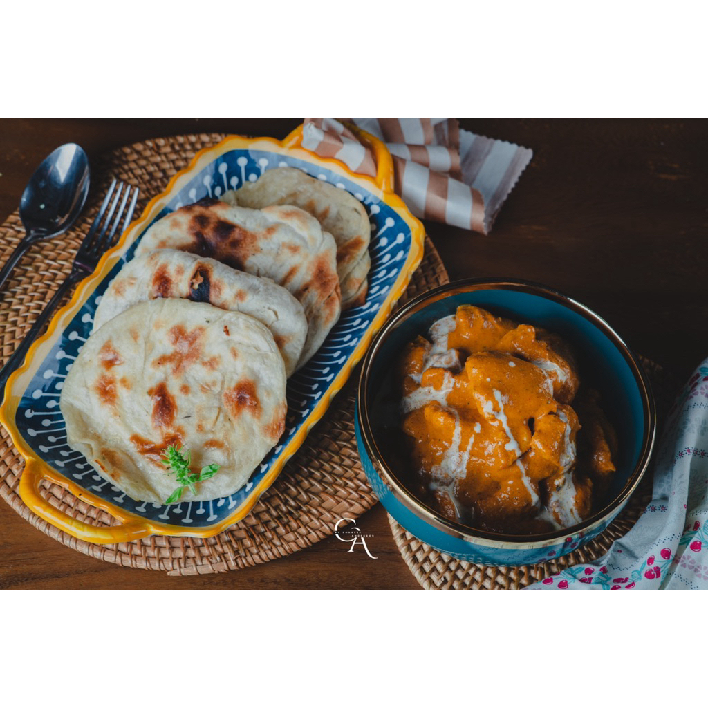 

Indian Butter Chicken with Canai