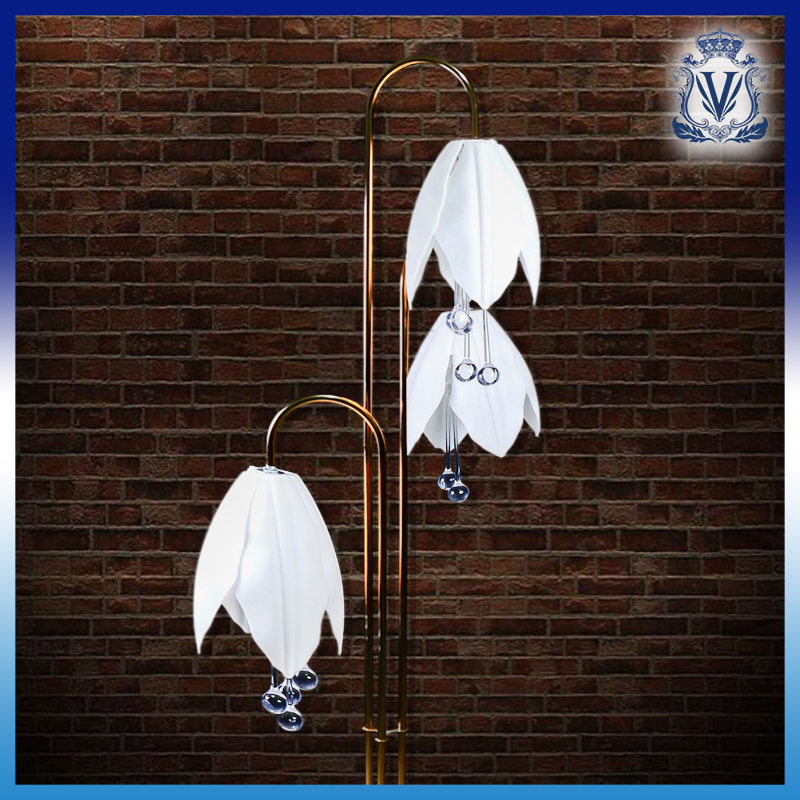LAMPU STANDING TULIP X3/ LAMPU HIAS AESTHETIC/ LAMPU DEKORASI RUMAH/ LAMPU HIAS POJOK