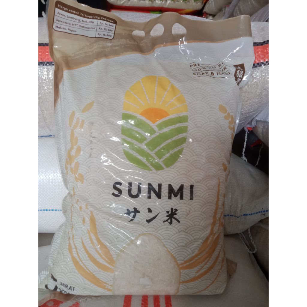 

beras merek Sunmi 5kg_free ongkir