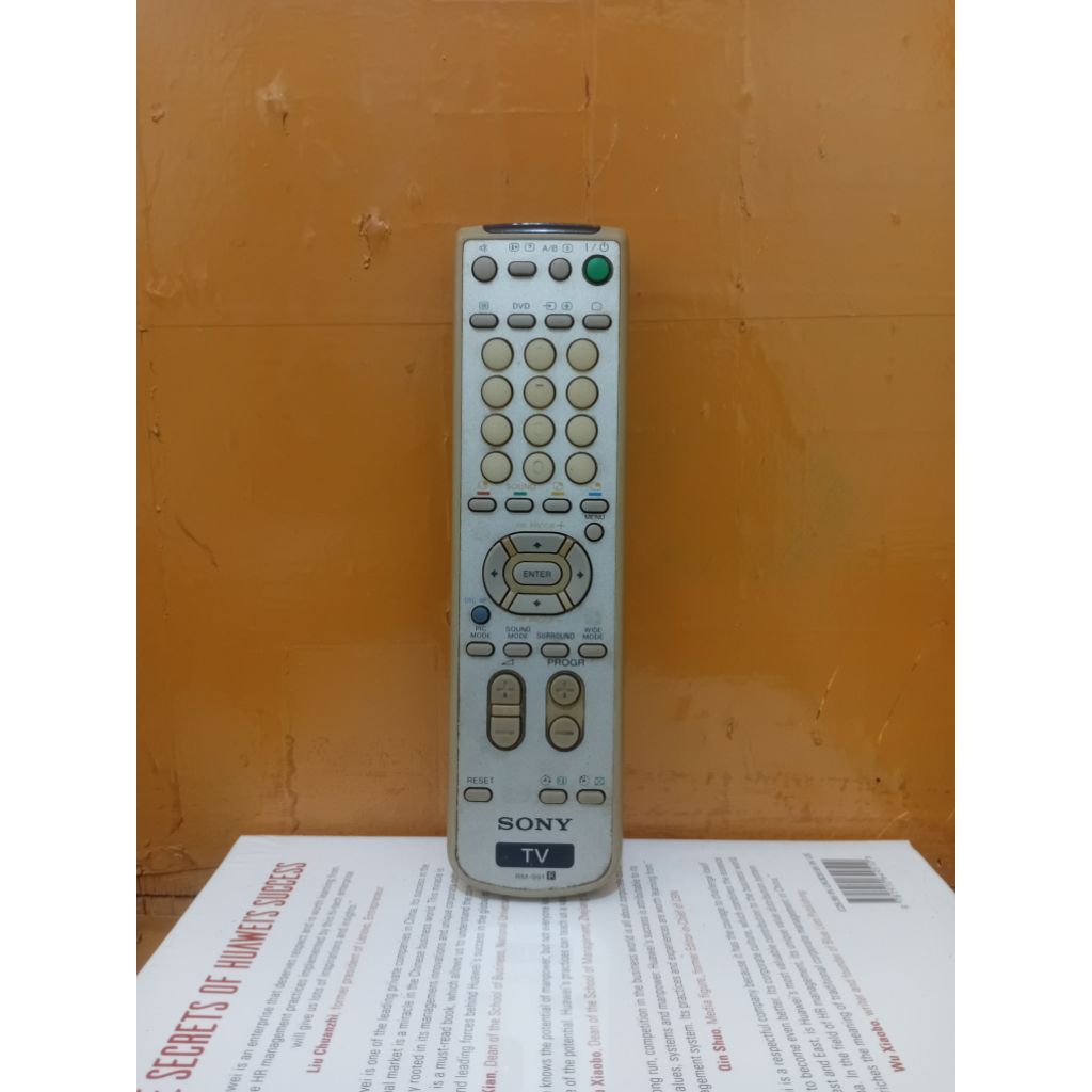 REMOTE TV DVD SONY SERI RM-991 ORIGINAL
